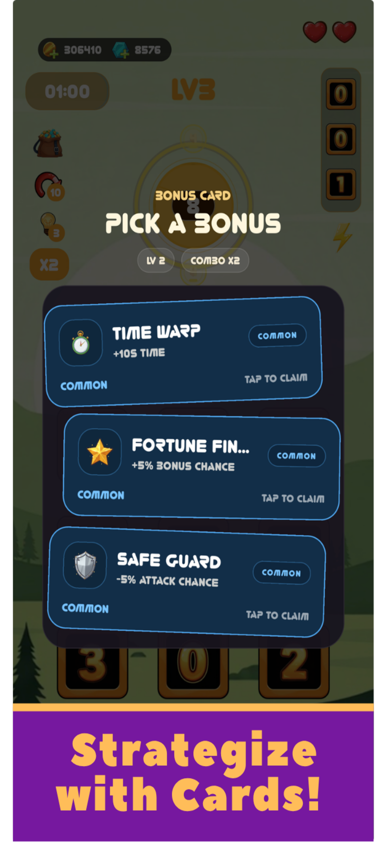 Bonus cards