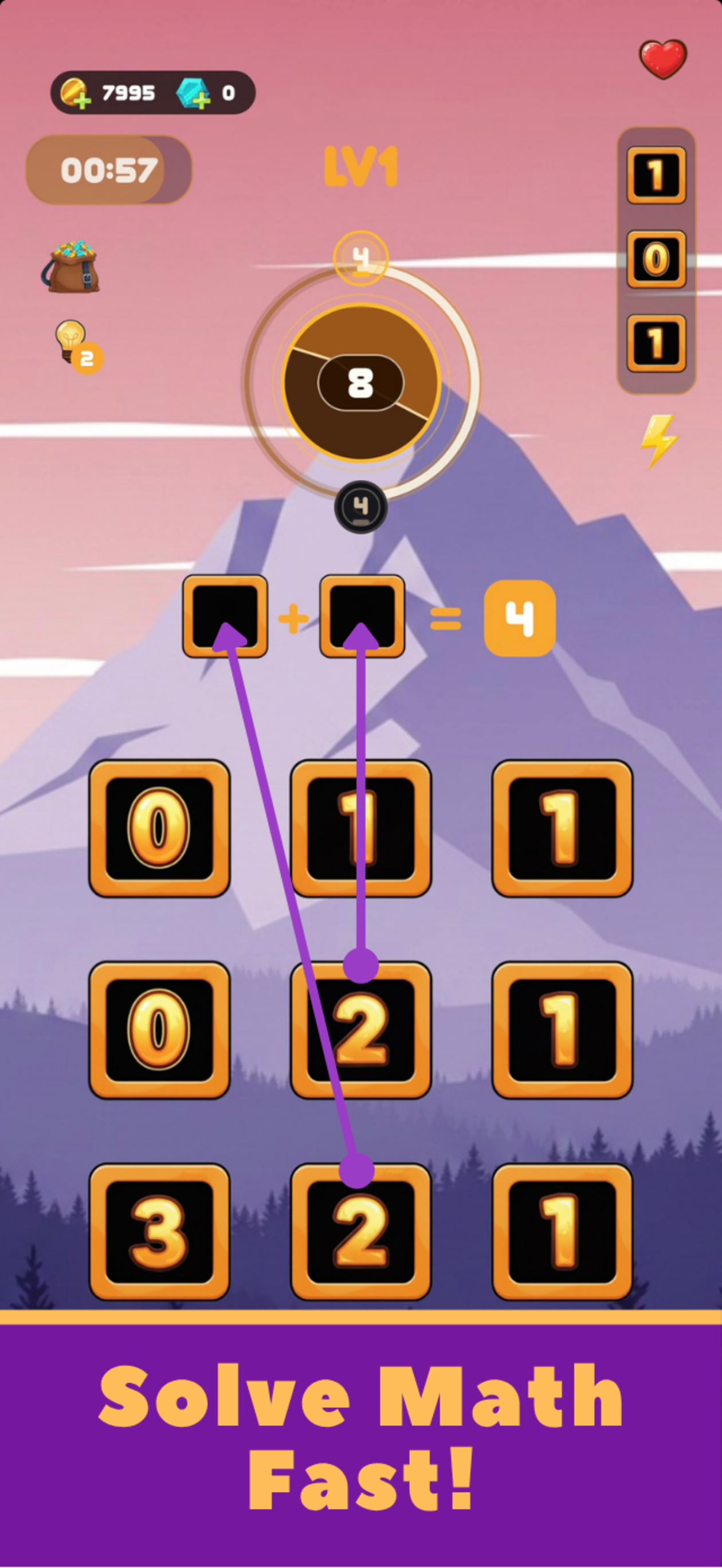 Math solve
